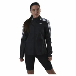 Marathon Jacket 3 Stripe Women Black*adidas