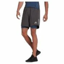 Own The Run Short 2In1 Men Dgh Solid Grey*adidas