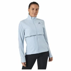 adidas Own The Run Soft Shell Jacket Women Halo Blue Blå Hot
