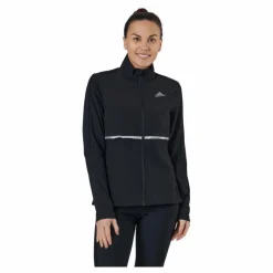 adidas Own The Run Soft Shell Jacket Women Black Svart Hot