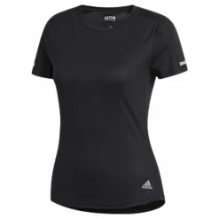 Run It Short Sleeve Tee Women Black*adidas Hot