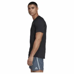 adidas Runner Tee Men Black Svart Outlet