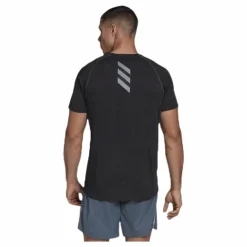 adidas Runner Tee Men Black Svart Outlet