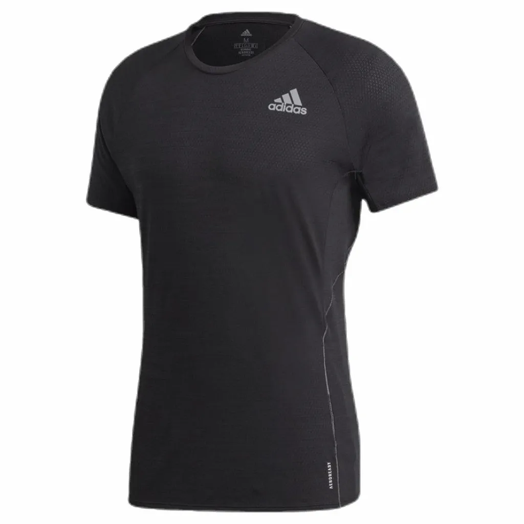 adidas Runner Tee Men Black Svart Outlet