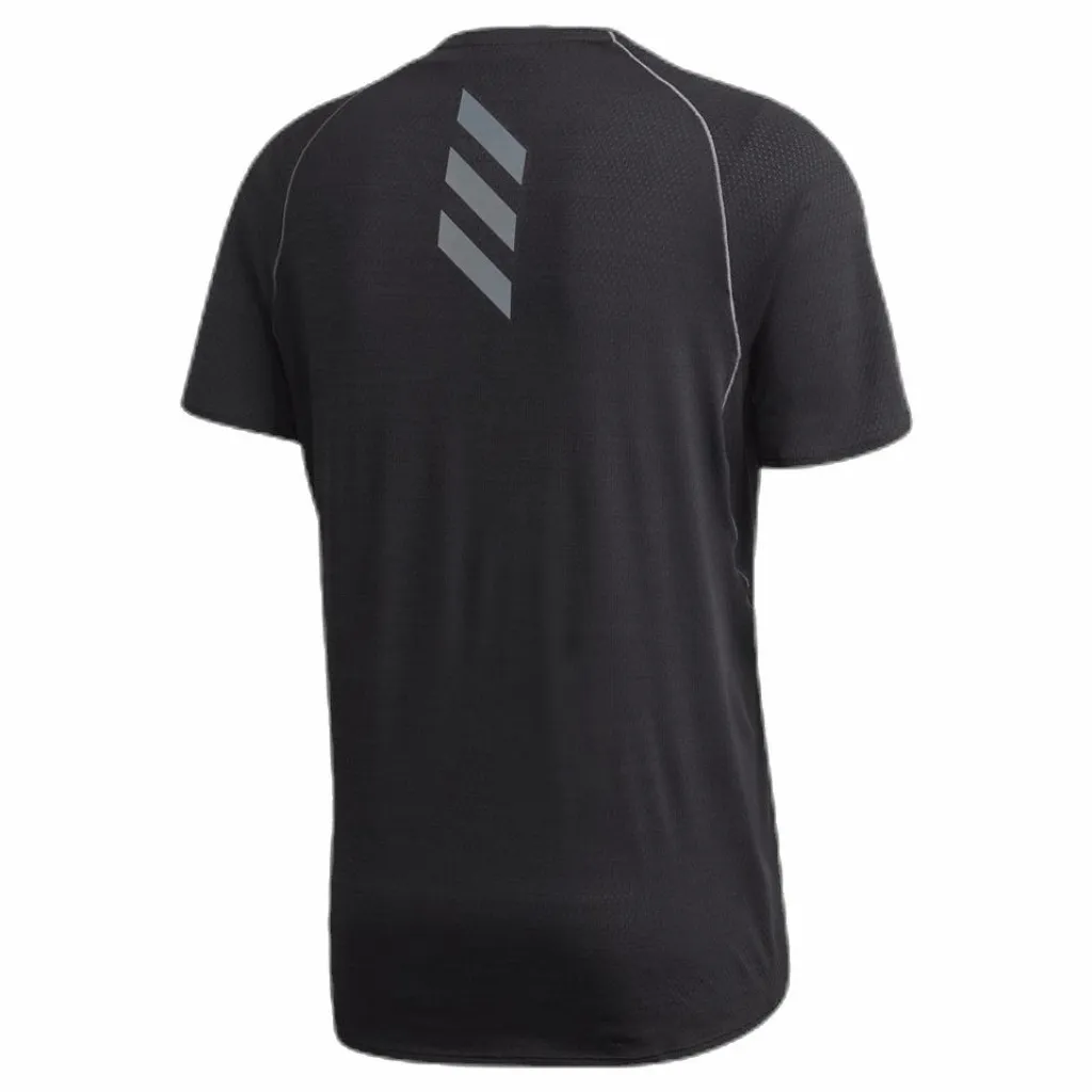 adidas Runner Tee Men Black Svart Outlet