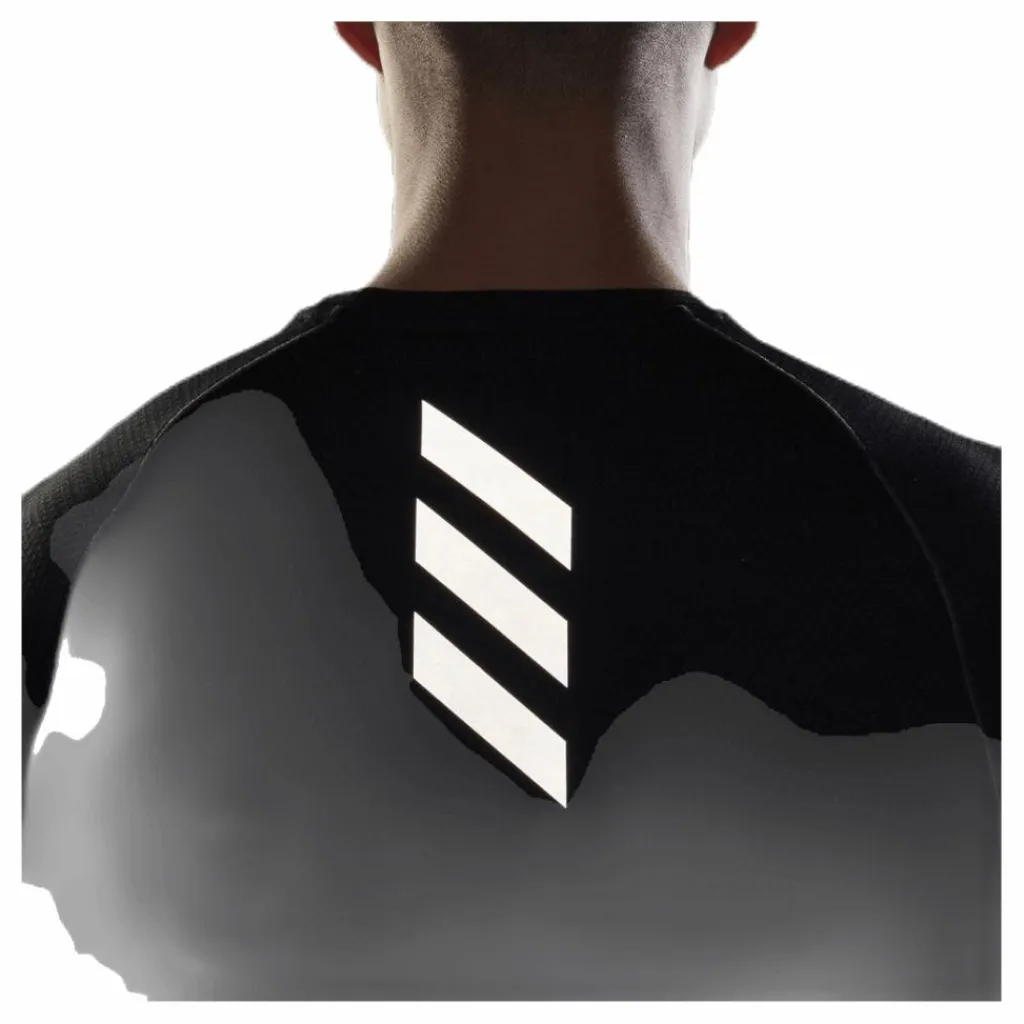 adidas Runner Tee Men Black Svart Outlet