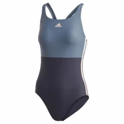 Sh3.Ro Colorblock 3S Swimsuit Legend Ink / Legacy Blue*adidas New