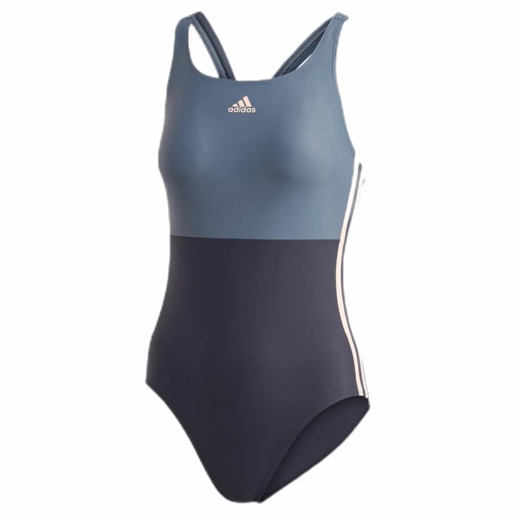 Sh3.Ro Colorblock 3S Swimsuit Legend Ink / Legacy Blue*adidas New