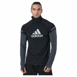 Turtle Graphic Block Longsleev Tee Men Black / Grey Six*adidas Online
