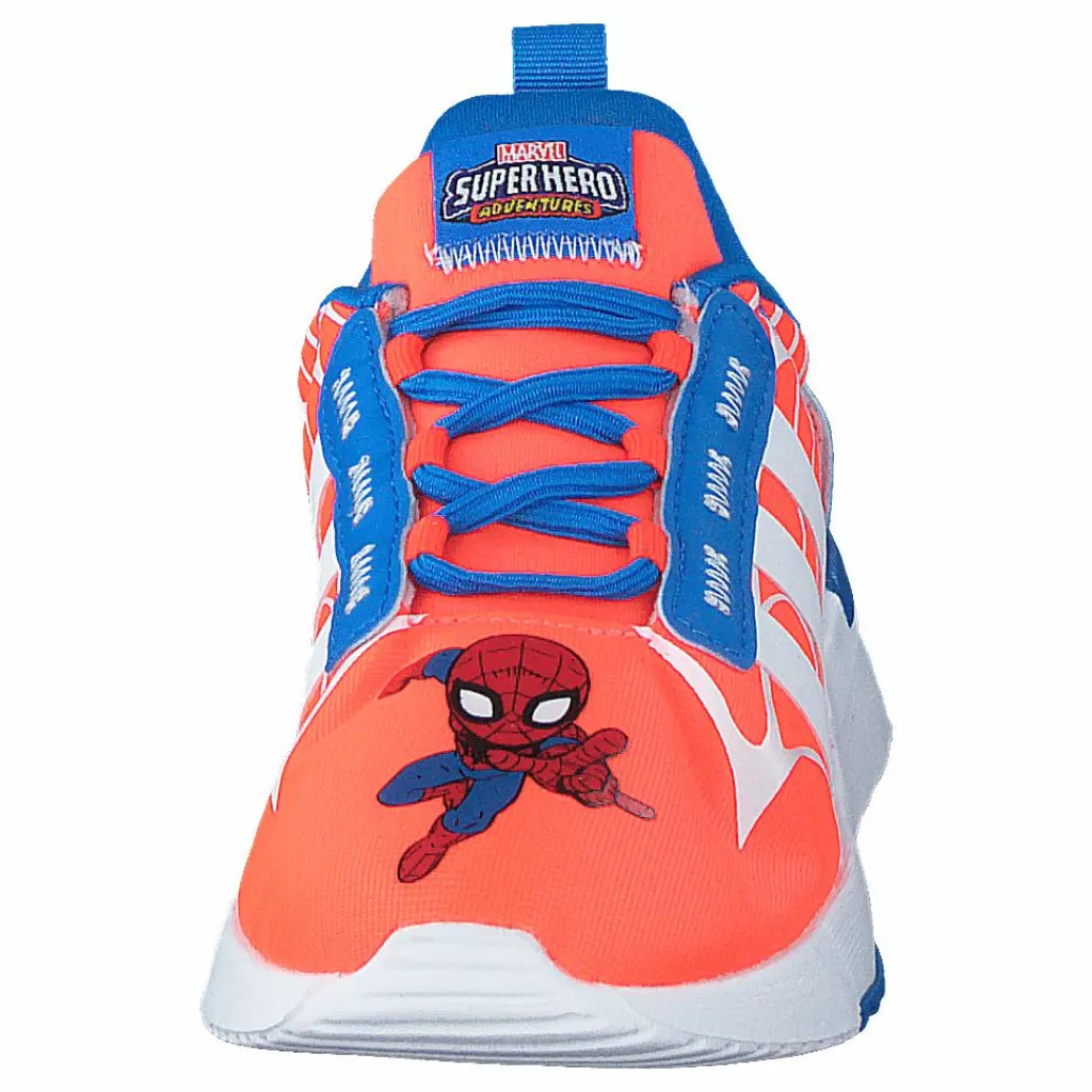 adidas x Marvel Super Hero Adventures Spider-Man Racer TR21 Shoes Solar Red / Cloud White / Blue Rush Blå och Röd Online