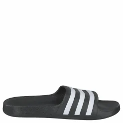 adidas Adilette Aqua Slides Kids Core Black / Cloud White / Core Black Grå