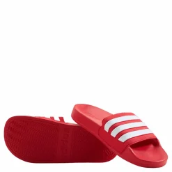 Adilette Shower Slides Vivid Red / Cloud White / Vivid Red*adidas Outlet