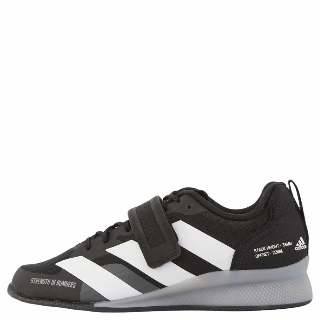 adidas Adipower Weightlifting 3 Shoes Core Black / Cloud White / Grey Three Svart Clearance