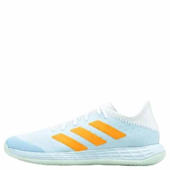 Adizero Fastcourt Handball Shoes Sky Tint / Cloud White / Signal Orange*adidas Discount