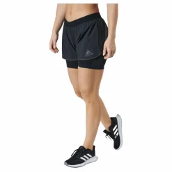 adidas Adizero 2In1 Short Women Black Svart Sale