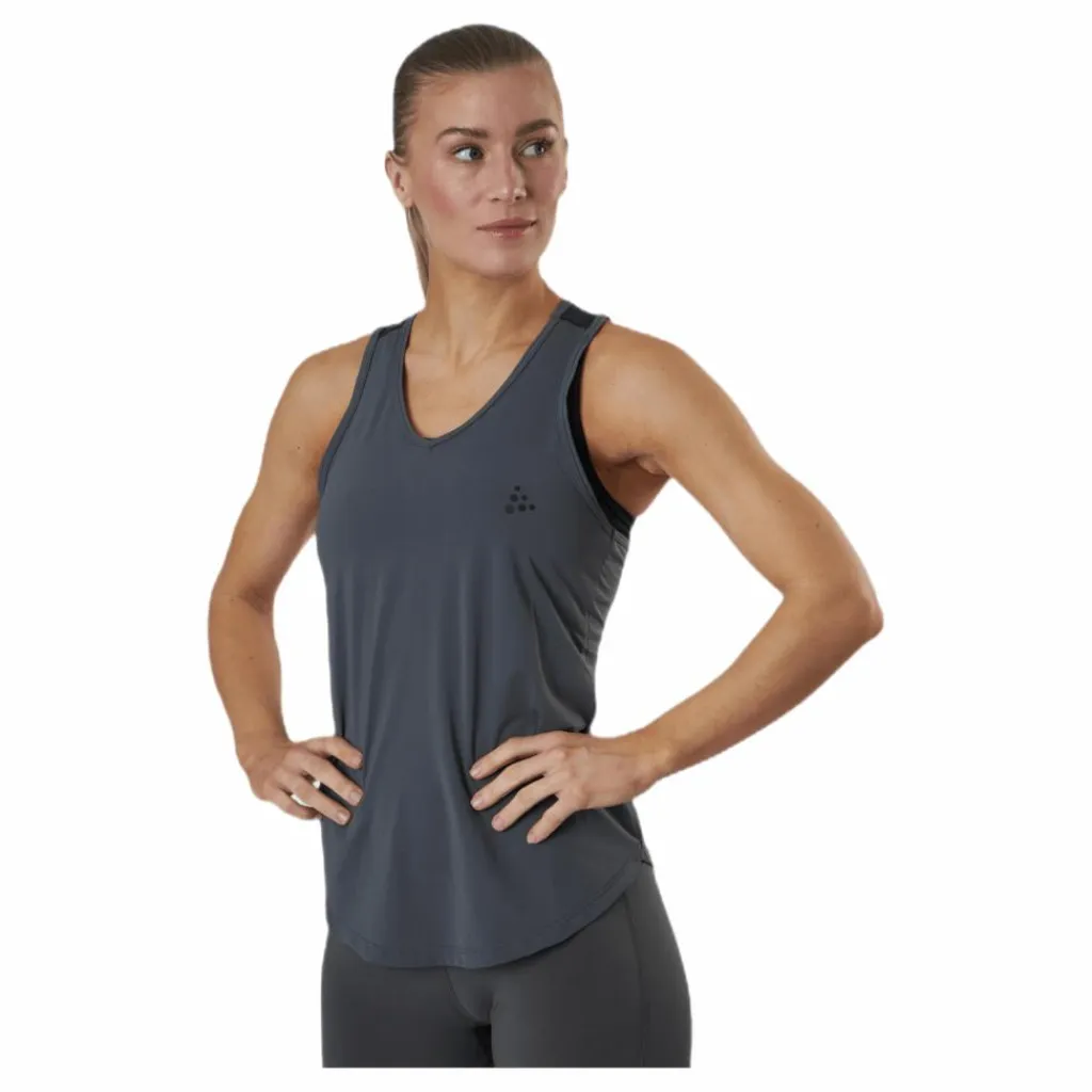 ADV Charge Perforated Singlet Black/Grey*Craft Best