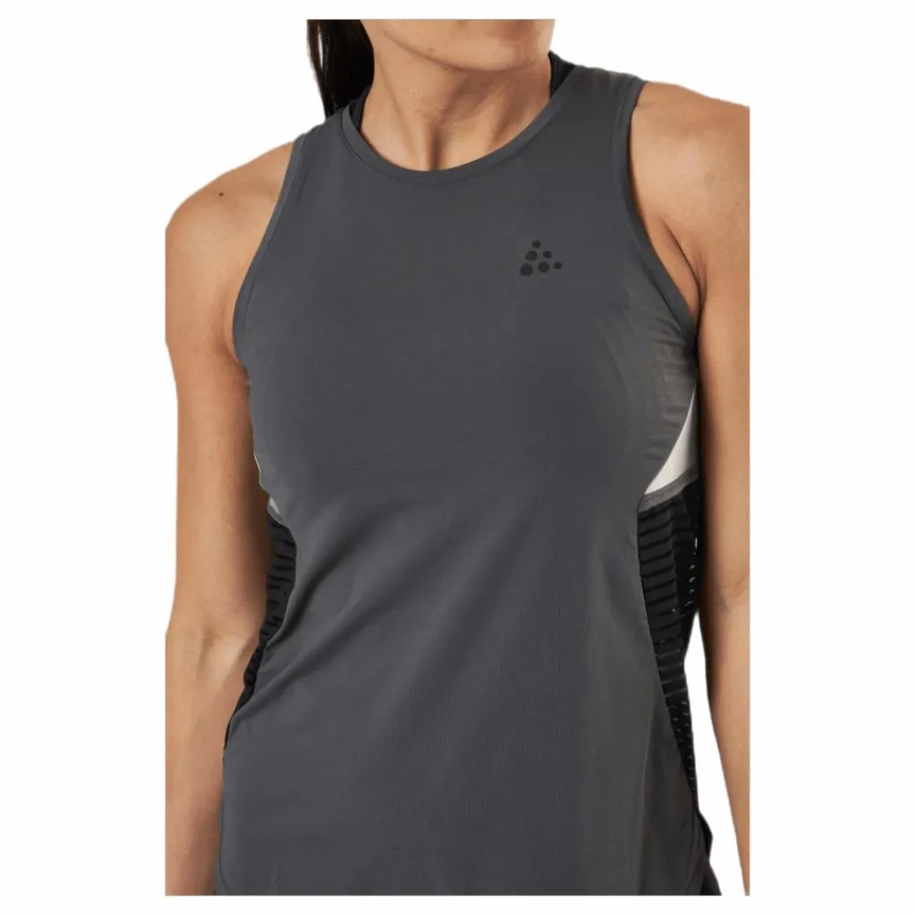 Craft ADV Charge Shiny Singlet Grey Grå Sale