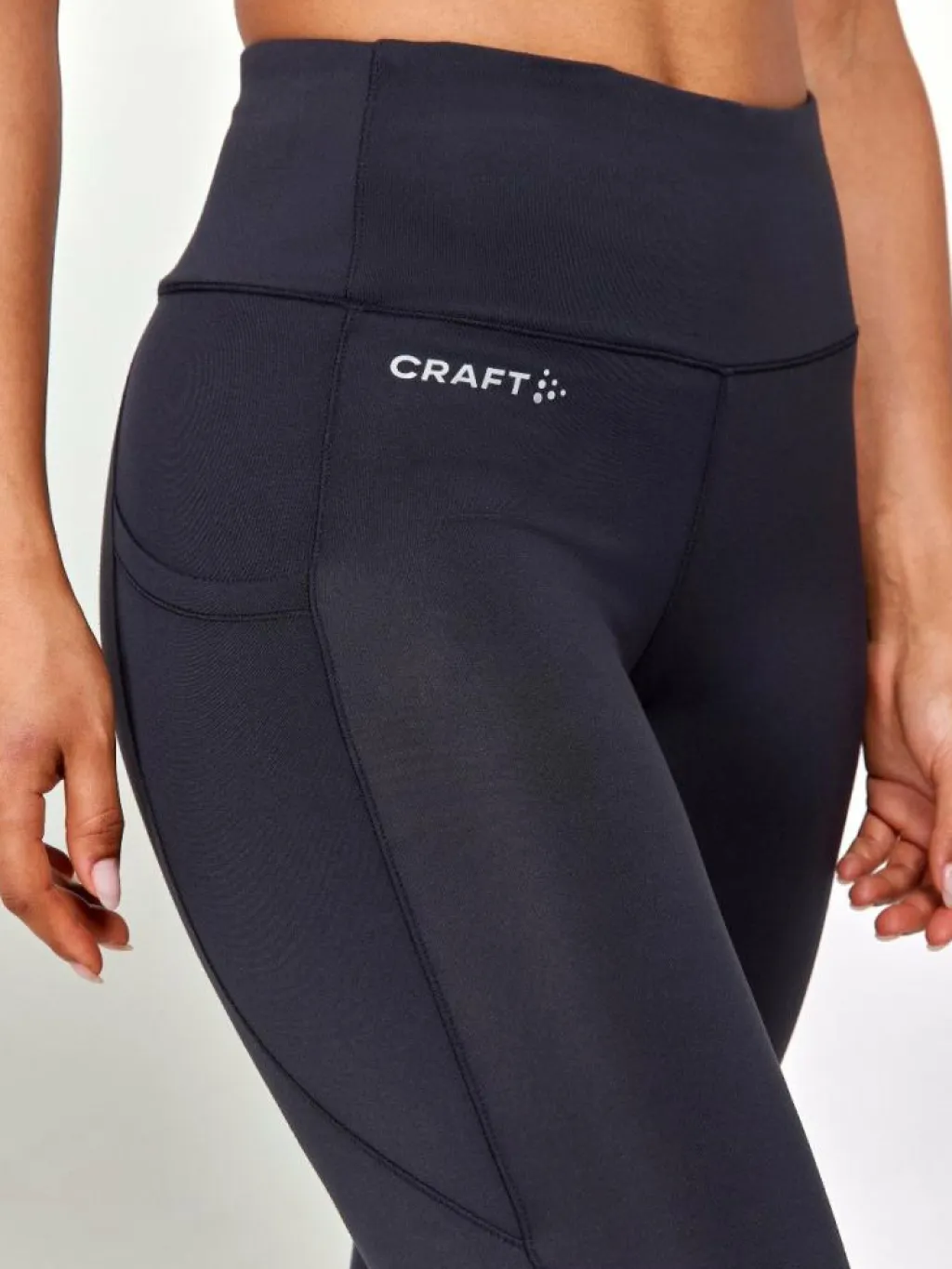 Craft Adv Essence Capri Tights 2 W Black Svart Best
