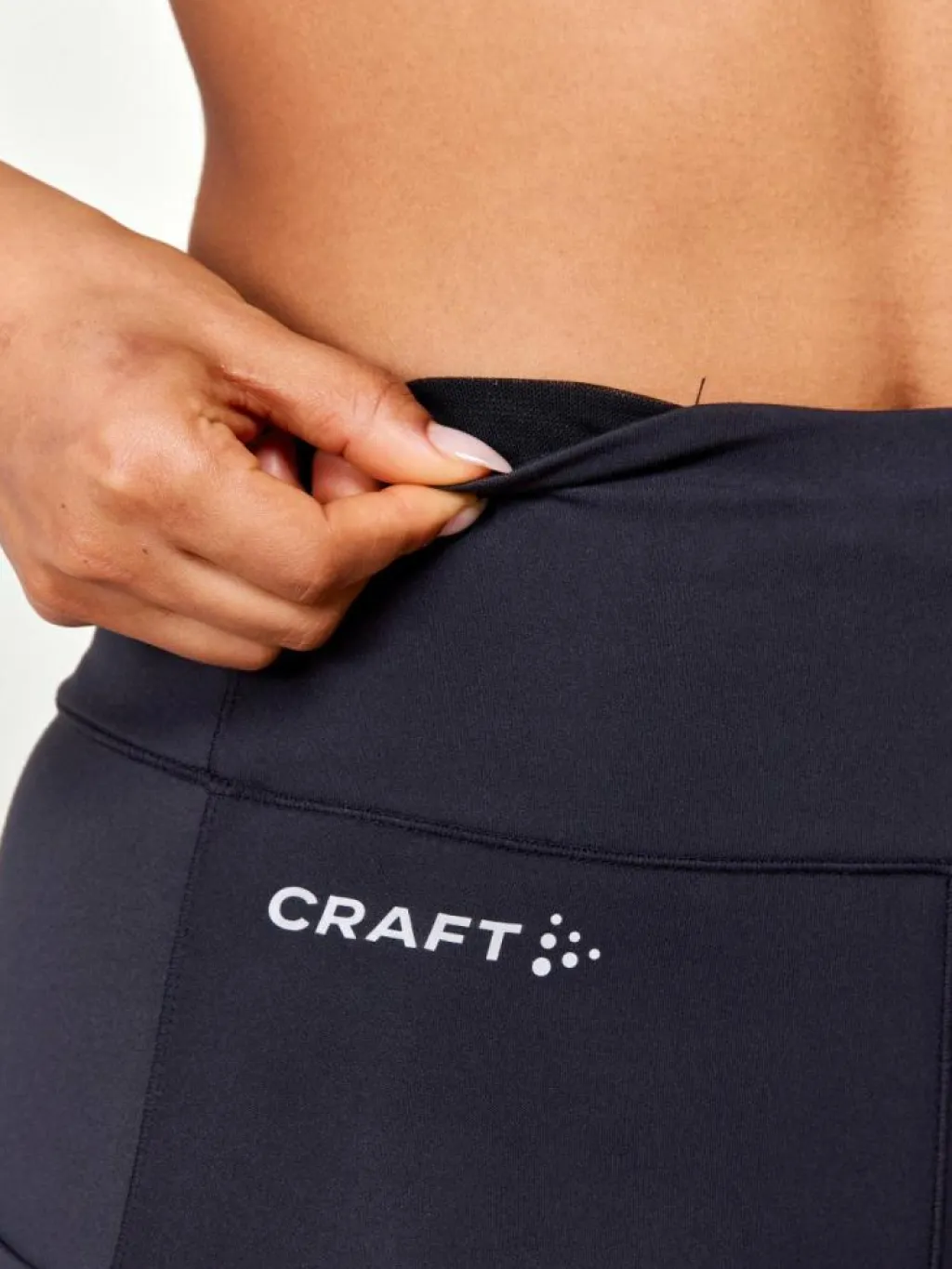 Craft Adv Essence Capri Tights 2 W Black Svart Best