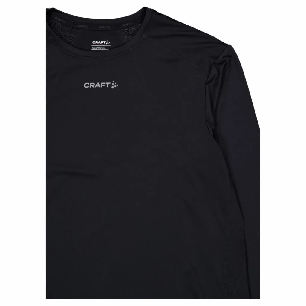 Adv Essence Ls Tee 2 M Black*Craft New