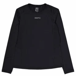 Craft Adv Essence Ls Tee 2 W Black Svart Best