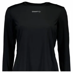 Craft Adv Essence Ls Tee 2 W Black Svart Best