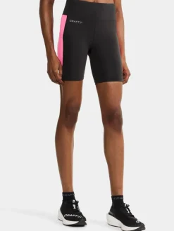 Craft Adv Essence Short Tights 2 W Slate/fuchsia Svart Best