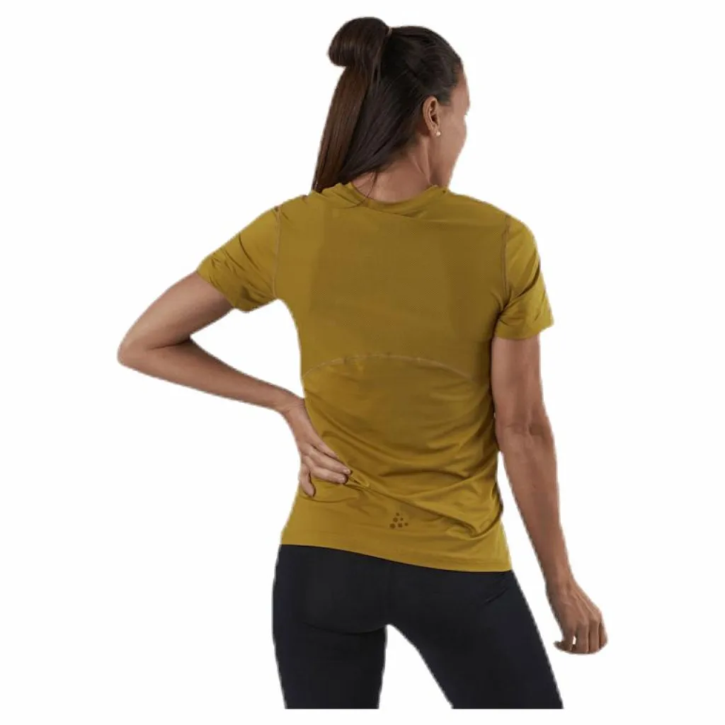 Craft ADV Essence SS Tee Yellow Gul Outlet