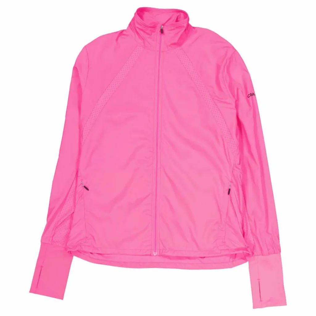 Craft Adv Essence Wind Jacket W Fuchsia Rosa Hot