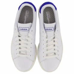 adidas Advantage Shoes Cloud White / Cloud White / Royal Blue Vit Best