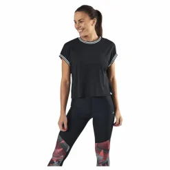 Only Play Ady SS Mesh Tee Black Svart Hot