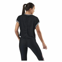 Only Play Ady SS Mesh Tee Black Svart Hot