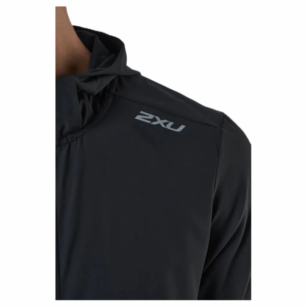 2XU Aero Jacket Black/Silver Svart och Silver