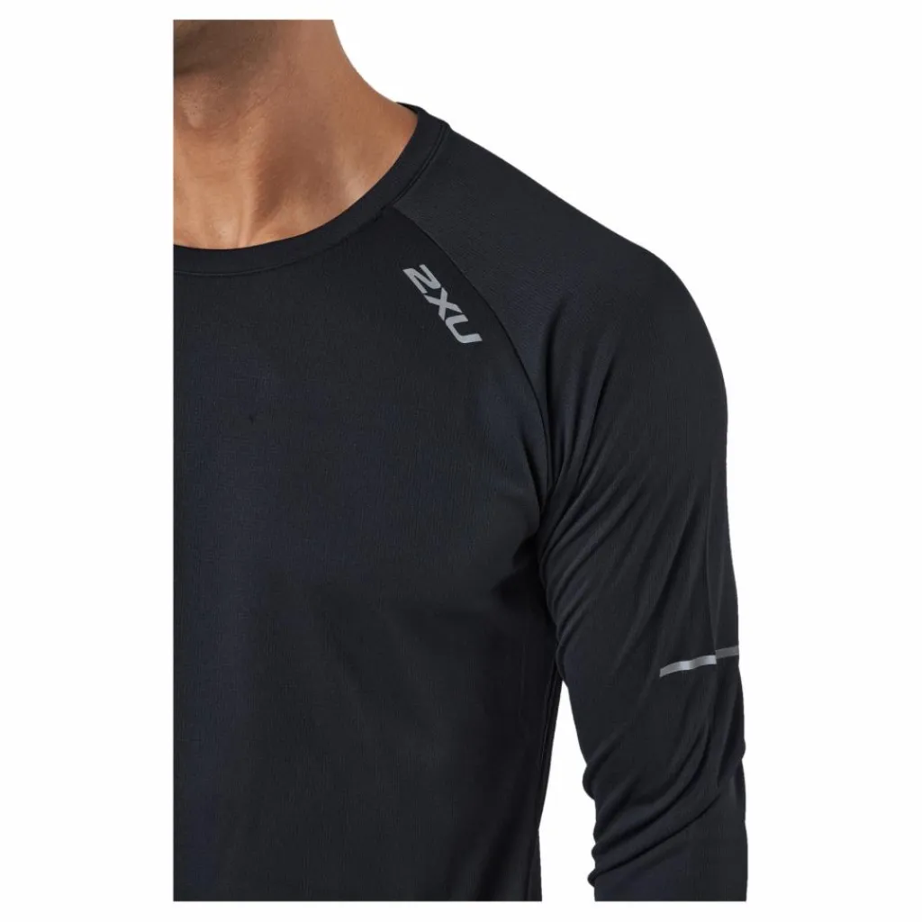 Aero L/s Black/silver Reflective*2XU Outlet