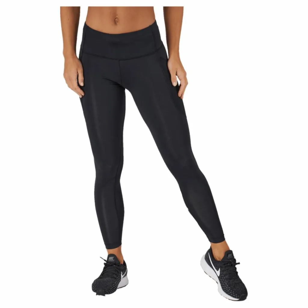 2XU Aero Mid-rise Comp Tights Black/silver Reflective Svart Sale