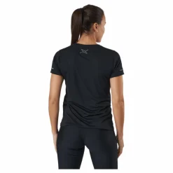 Aero Tee Black/silver Reflective*2XU Clearance