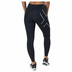 2XU Aero Vent Mid-rise Compressio Black/silver Reflective Svart Sale