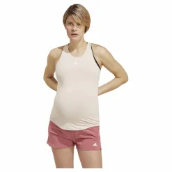 adidas AEROREADY Train Essentials Slim-Fit Tank Top (Maternity) Wonqua/White Vit Discount