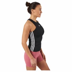 adidas AEROREADY Train Essentials Regular 3-Stripes Tank Top Black / White Svart Discount