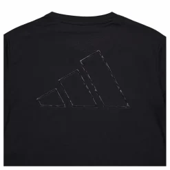 adidas AEROREADY Train Essentials 3 Bar Logo Crop T-Shirt Black Svart Sale