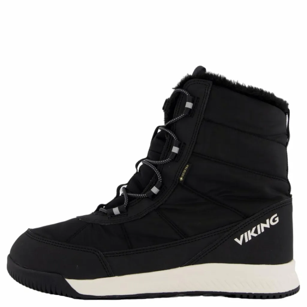 Viking Aery Warm Gtx Sl Black/charcoal Svart New