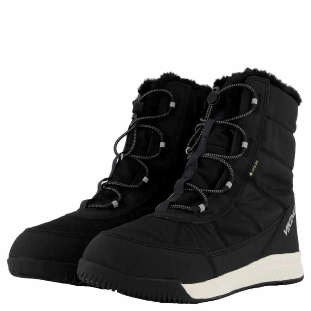 Viking Aery Warm Gtx Sl Black/charcoal Svart New