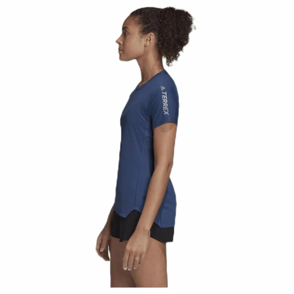 adidas Agravic All Tee Blue Blå Best