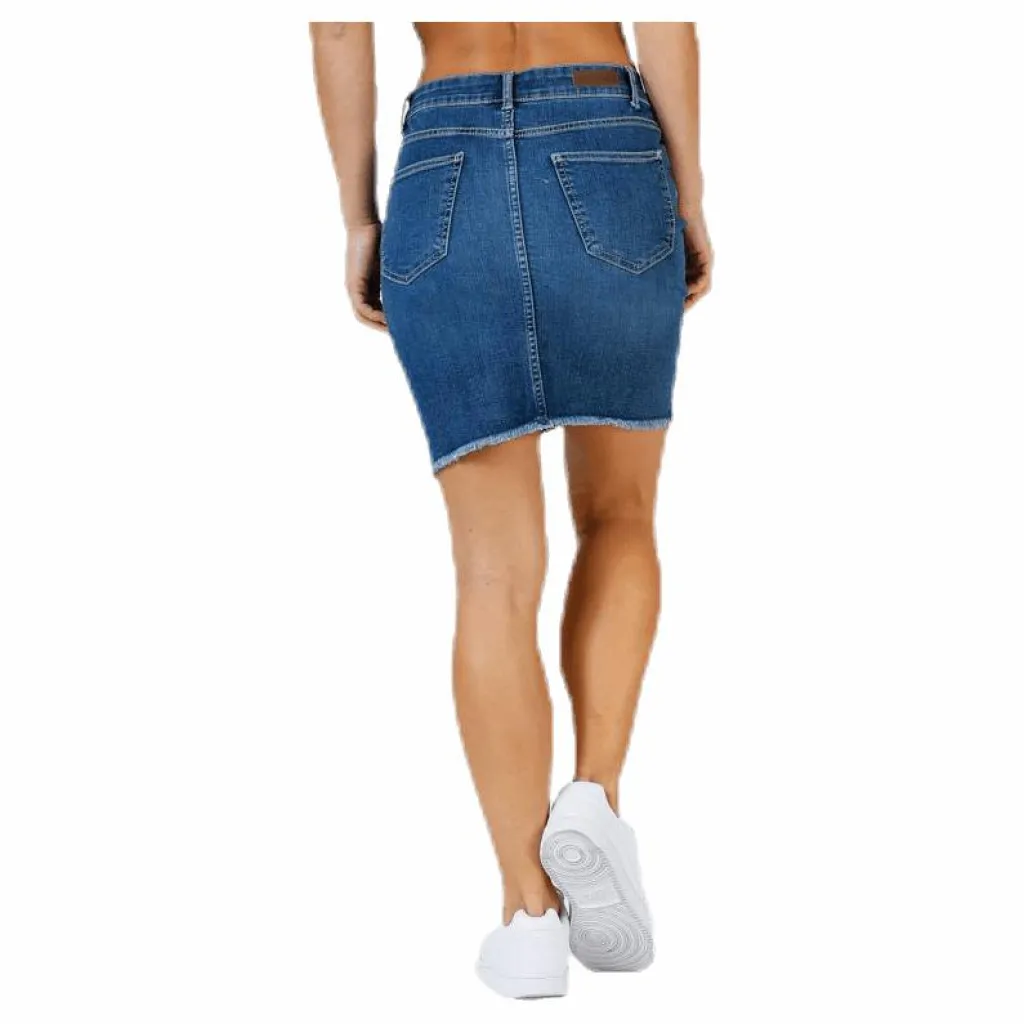 Aia Mw Dnm Skirt Blue*Pieces Hot