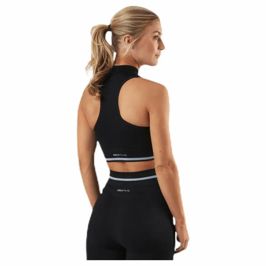 Aila Circular Sports Top Black*Only Play Discount