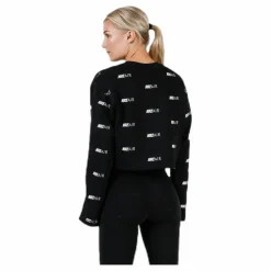Air AOP Fleece Crew White/Black*Nike Clearance
