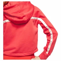Air Crop Hoodie Jr White/Red*Nike