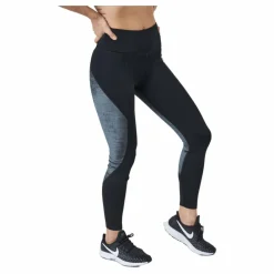 Nike Air Dri-fit Women's Running Ti Black/reflective Silv Svart Hot