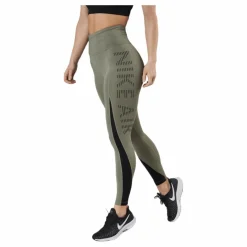 Nike Air Epic Fast Tight 7/8 Black/Green Svart och Grön