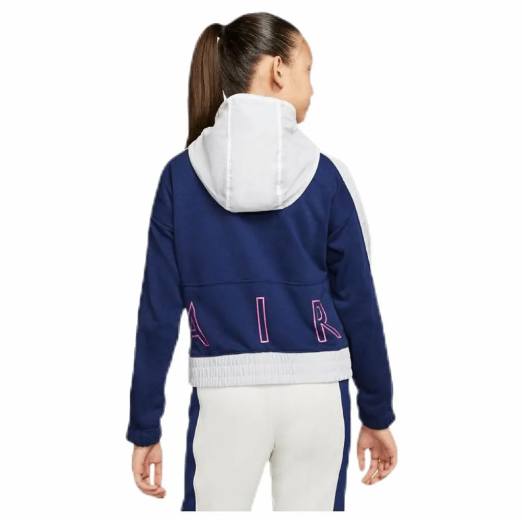 Nike Air Front Zip Junior Blue/Pink Blå Discount